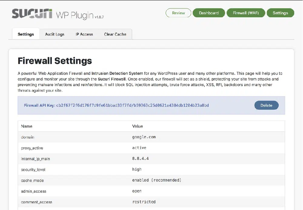 #1 -Sucuri WordPress Security Plugin Scanner: WordPress Security Plugins