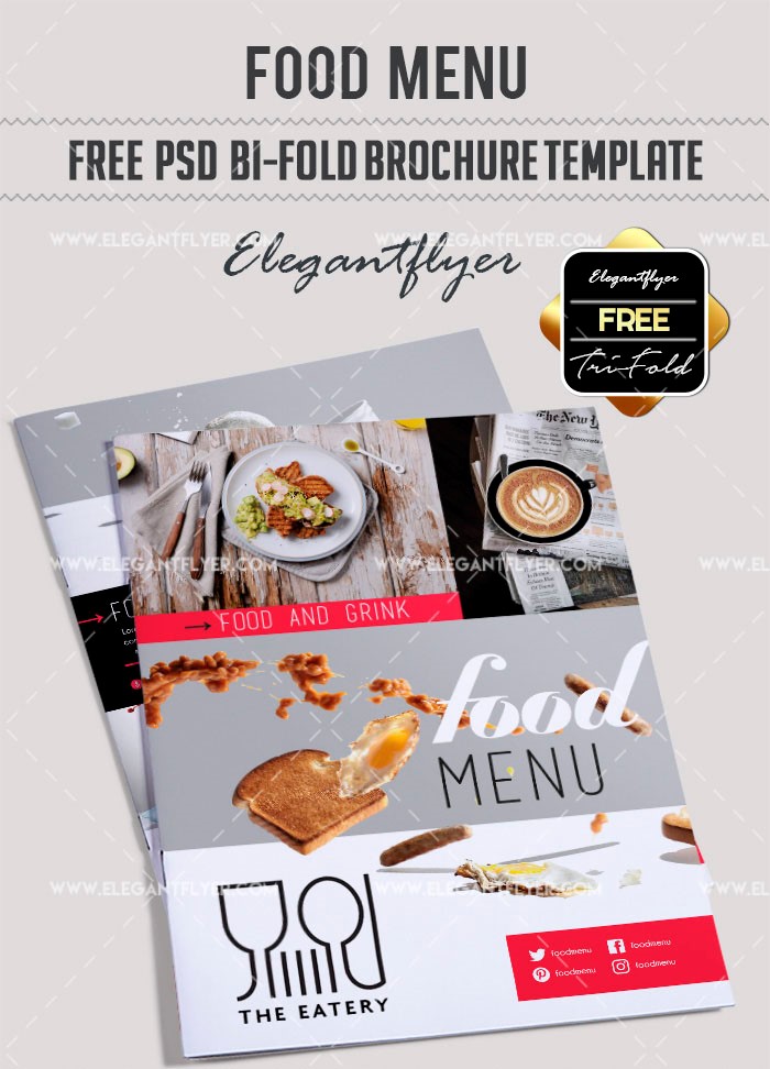 30 Template Restoran Gratis Terbaik untuk Photoshop pada tahun 2020 5