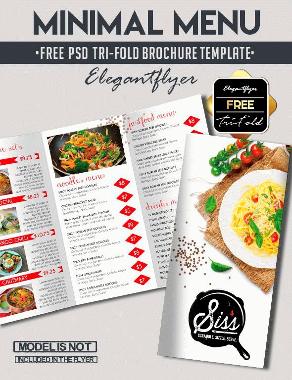 30 Template Restoran Gratis Terbaik untuk Photoshop pada tahun 2020 9