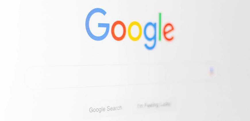 Bouton de recherche Google