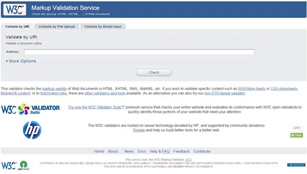 Validator.w3.org