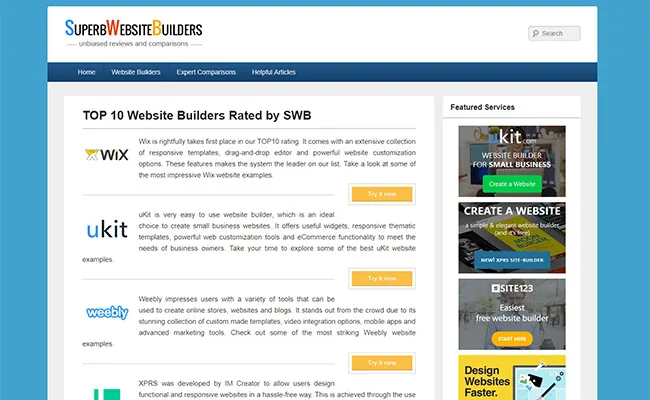 Top Rated Web Tools & Services