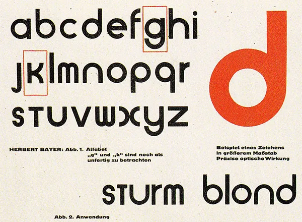 The best of Bauhaus typefaces strive for lucidity and simplicity.