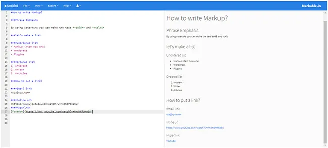 How to write in Markdown?