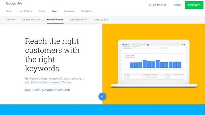 Google Keyword Planner