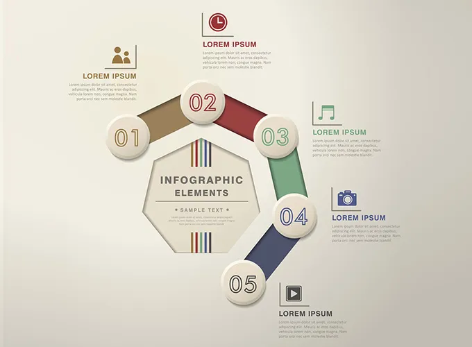 Flow Chart Infographics