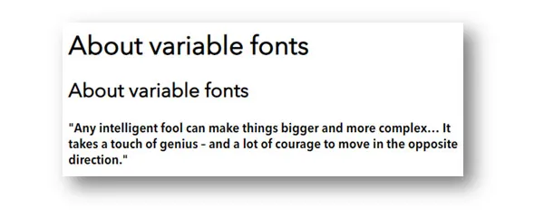 Variablefonts