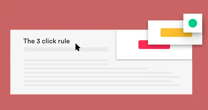 The Three-Click Rule