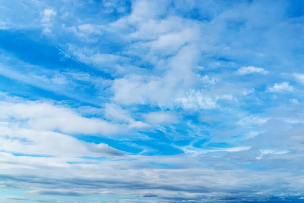 デザイナーのための無料の素晴らしい空の背景：Azure Sky