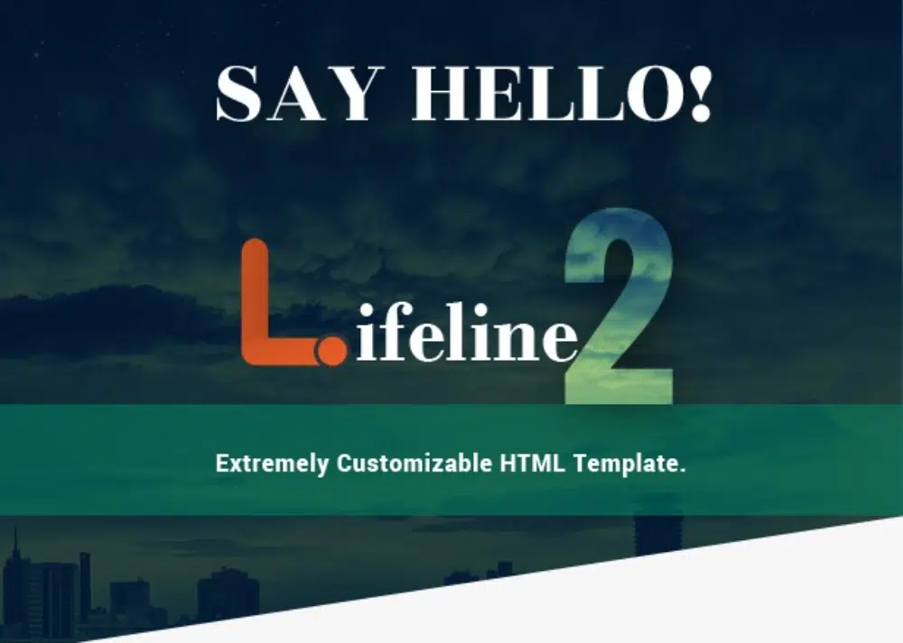 Temas HTML úteis para eventos beneficentes: Lifeline 2 - Modelo HTML multifuncional sem fins lucrativos