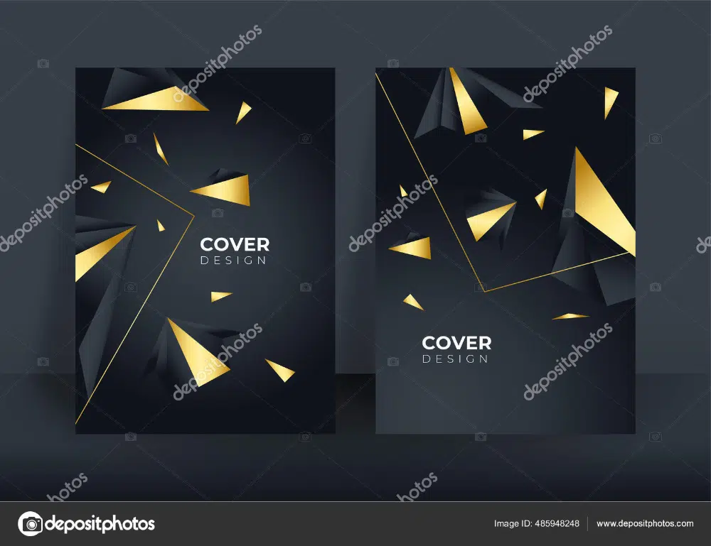 Depositphotos Luxury Business Cover Dengan Dekorasi Abstrak