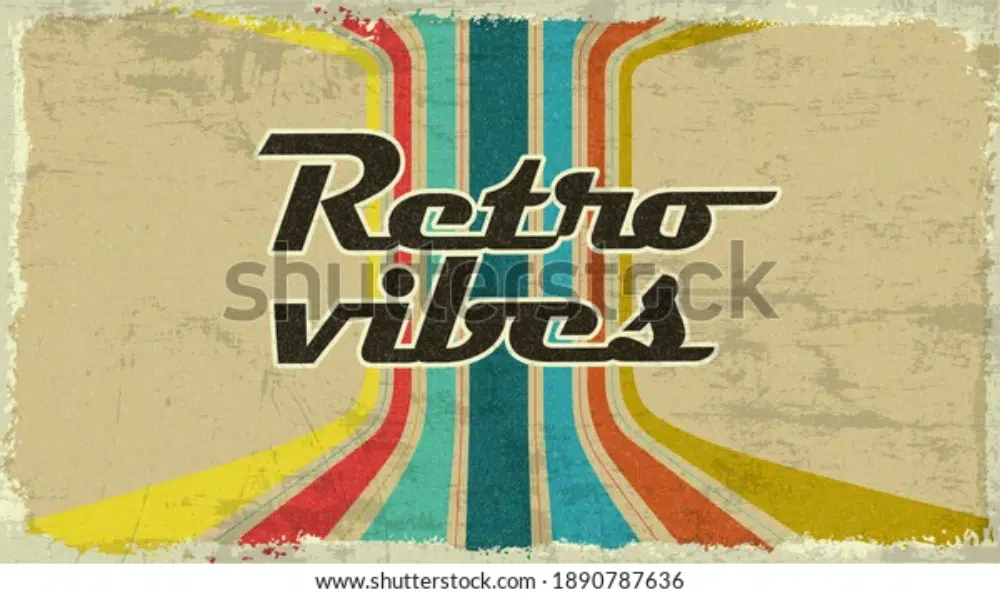 20 vettori retrò e vintage gratuiti: stile retrò Vibes degli anni '70 e '80 Vettore gratuito