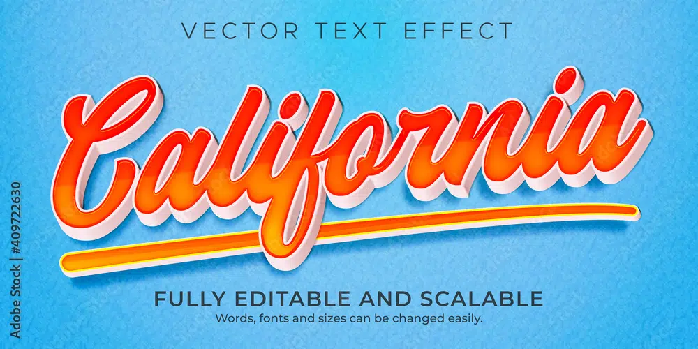 20 de vectori retro și vintage gratuiti: vector gratuit retro și vintage din California, cu un fler anilor 70 și 80