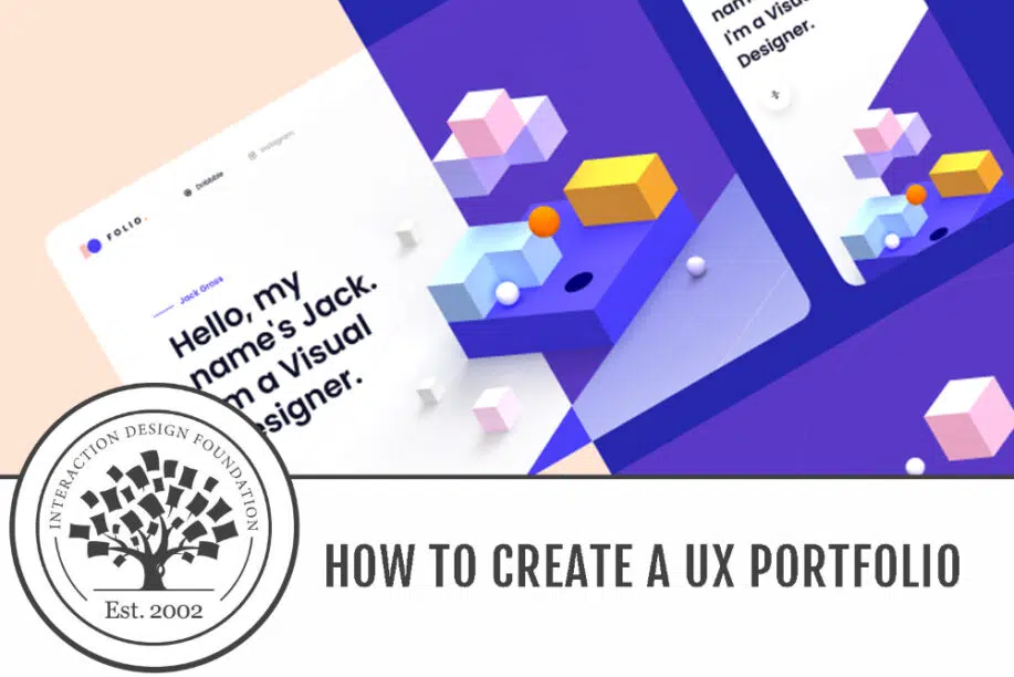 Najlepsze kursy projektowania UX online w 2022 na Interaction Design Foundation: Portfolio UX