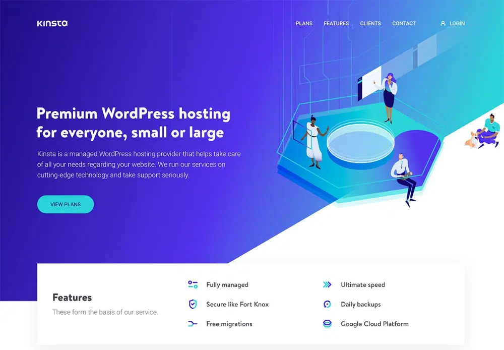 โฮสต์ WordPress บนคลาวด์: Kinsta