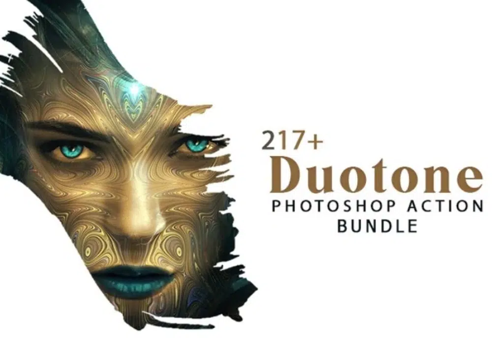 حزمة Duotone Photoshop Actions