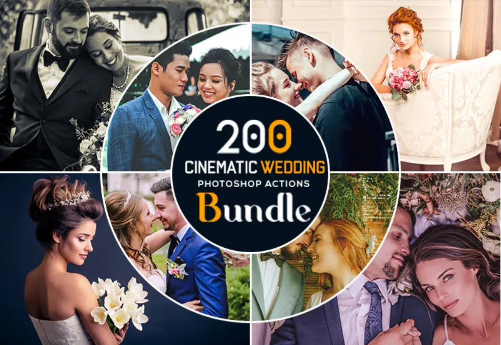 Das über 200 filmische Hochzeitspaket mit Aktionen