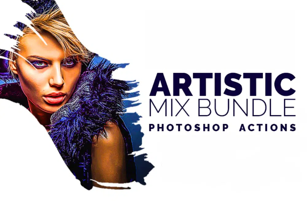 حزمة Artistic Mix Photoshop Actions