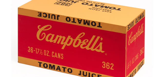 Campbell's Soup Juice Box 1968 Andy Warhol