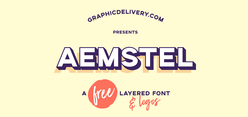 Font stratificat gratuit Aemstel