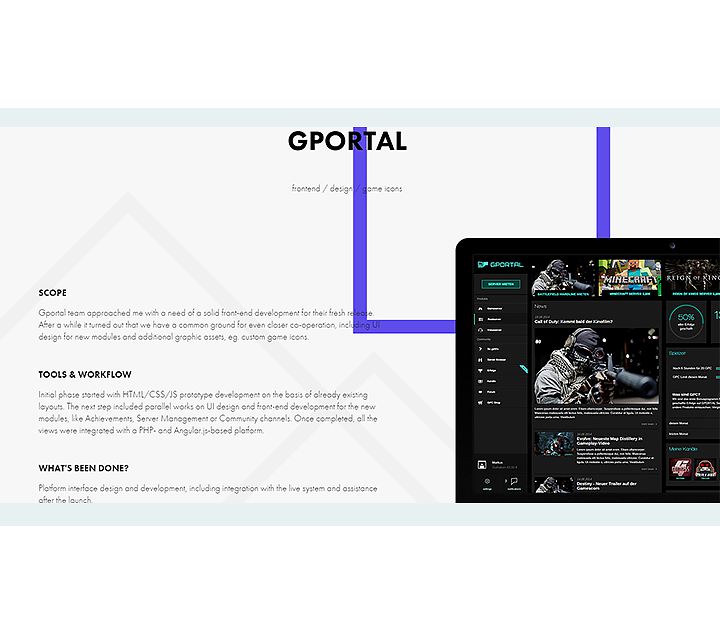 portofolio ux dari Pawel Malenczak