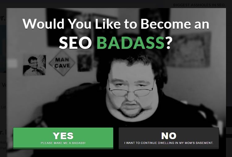 你願意成為 seo-bad-ass-ux-dark-pattern