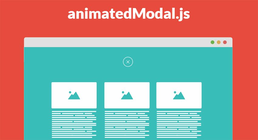 plugin js animado modal