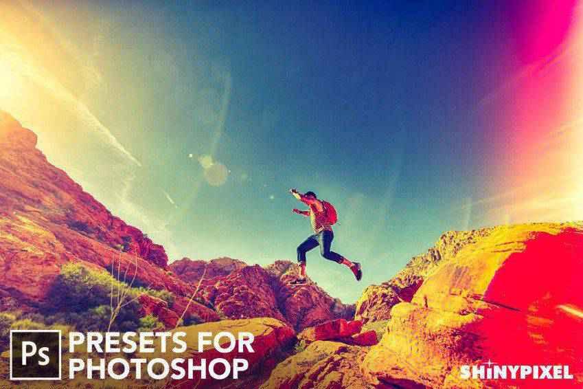 Preset di Photoshop per perdite di luce Vol.2