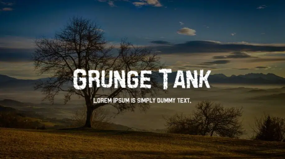 Tanque Grunge