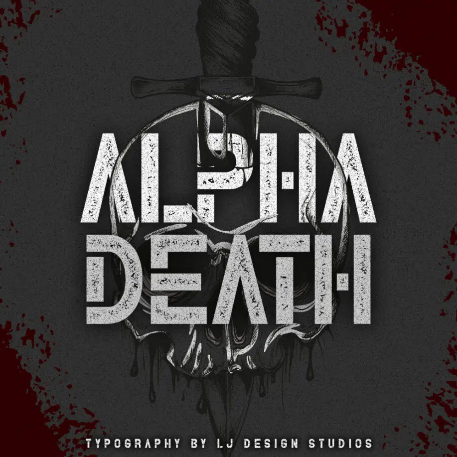 Alpha Death 字體