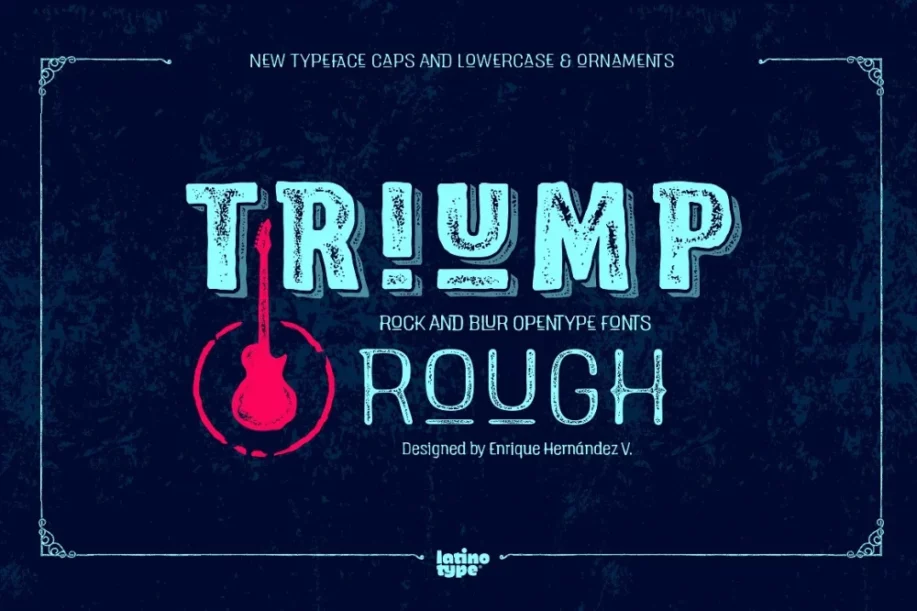 Triump Rough Font Family