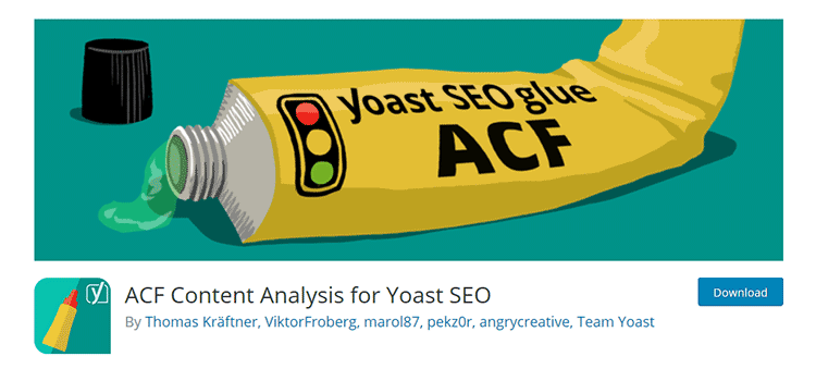 ACF-Inhaltsanalyse für Yoast SEO