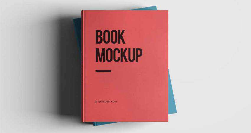 Mockup Buku Resolusi Tinggi Gratis Photoshop PSD