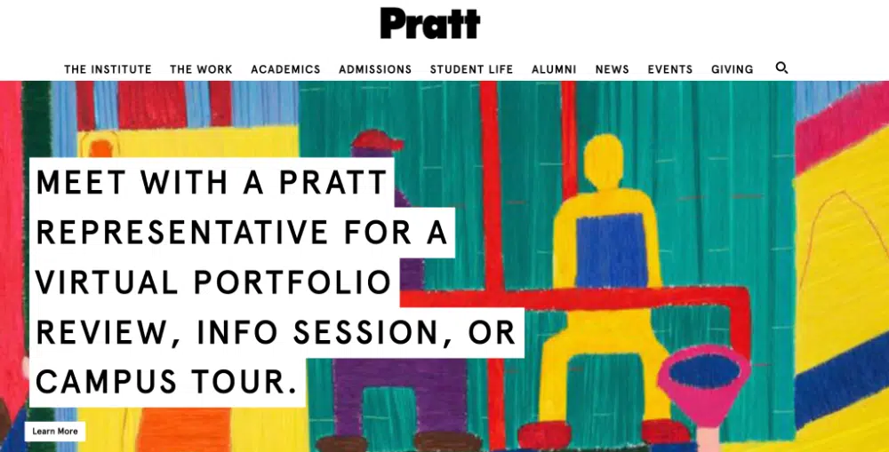 The Pratt Institute - 10 meilleures écoles de design graphique aux États-Unis
