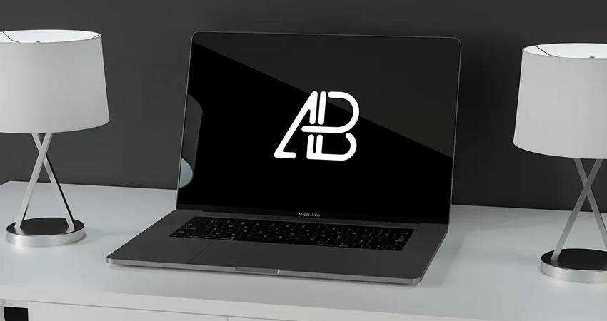 Moderna Macbook Pro plantilla de maqueta de macbook gratis psd photoshop