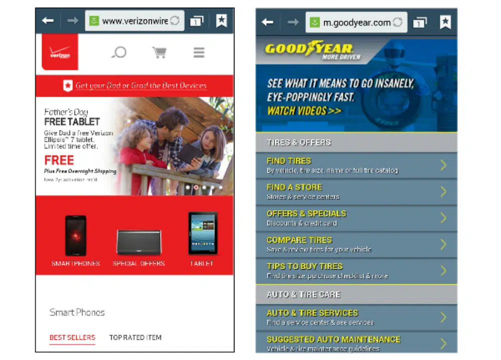 Fehler, die man bei der Website-Navigation nicht machen sollte: Mobile Navigation