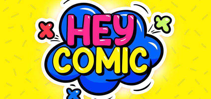 Hey Comic-Schriftfamilie