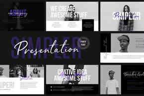 Presentasi Lebih Sederhana - Template Powerpoint