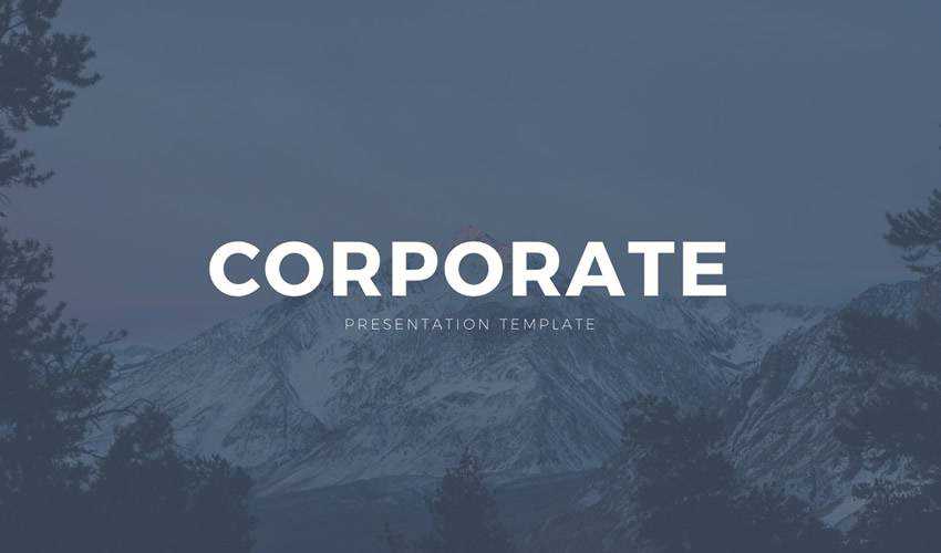 Corporate Business Google Slides Theme Präsentationsvorlage kostenlos