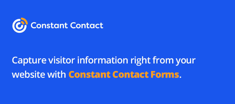 Formulaires de contact constants Email Marketing WordPress Plugin