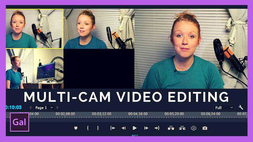 Editare cu mai multe camere în Adobe Premiere Pro