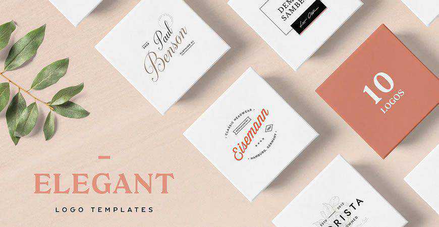 Elegante Logo-Creator-Kit-Vorlage