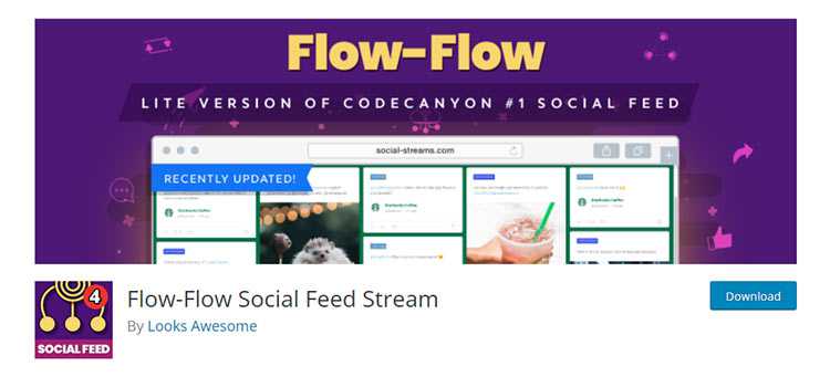 Corriente de alimentación social Flow-Flow