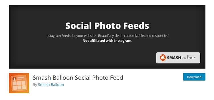 Feed de fotos sociales de Smash Balloon