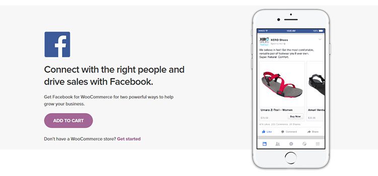 Facebook สำหรับ WooCommerce