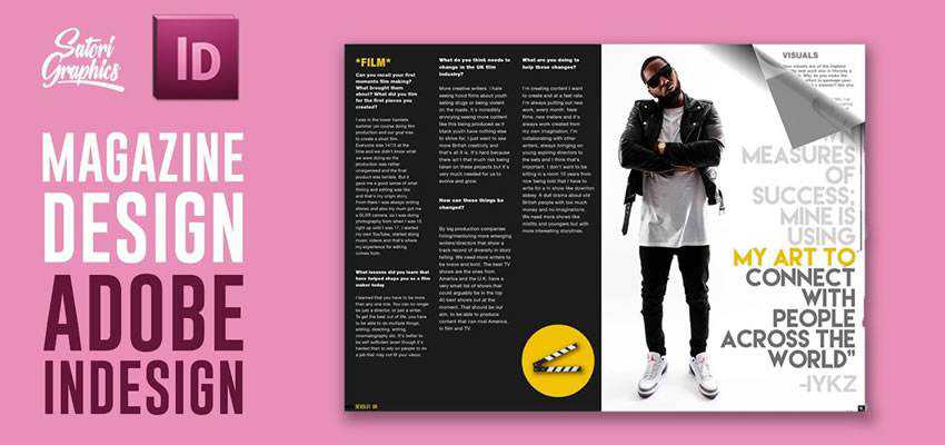 Como criar layout de revista Adobe InDesign