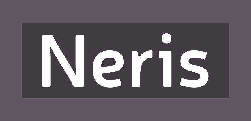 Neris kostenlose, saubere Schriftart