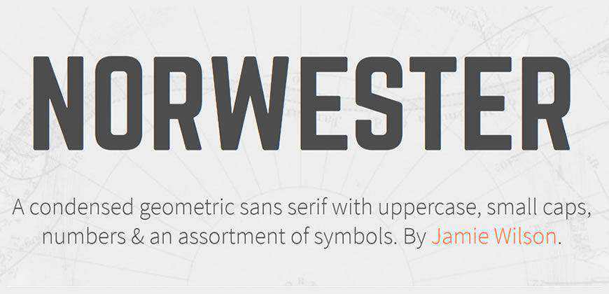 Norwester 免費乾淨字體