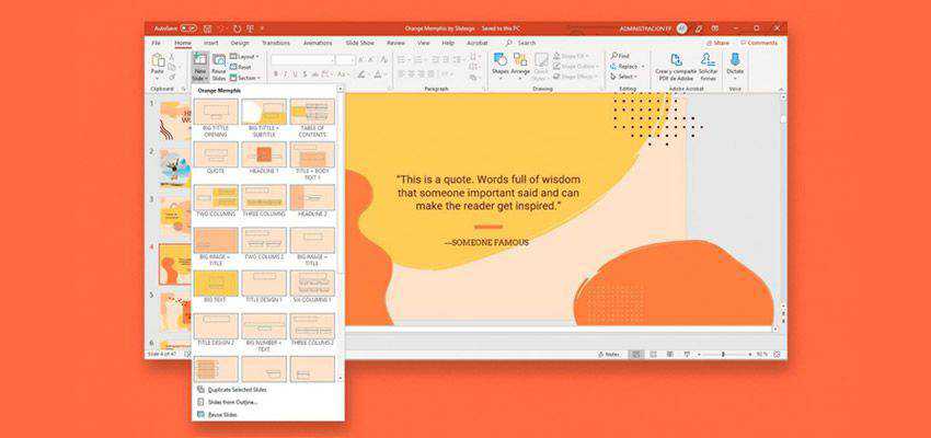 Comment changer rapidement les mises en page dans PowerPoint