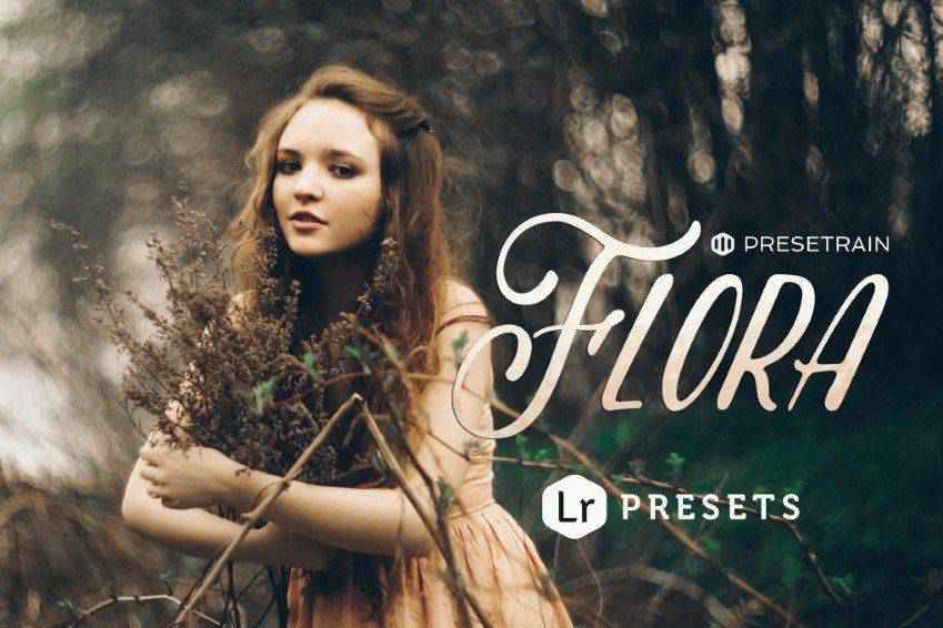 ที่ตั้งไว้ล่วงหน้าของ Flora Lightroom